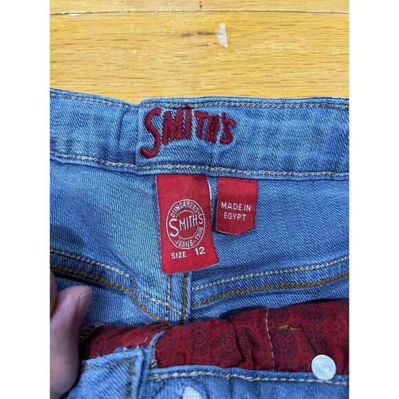 Smith's Jeans Women's Size 12 Blue High Rise Bootcut Denim Western Rodeo Boho - Picture 4 of 8